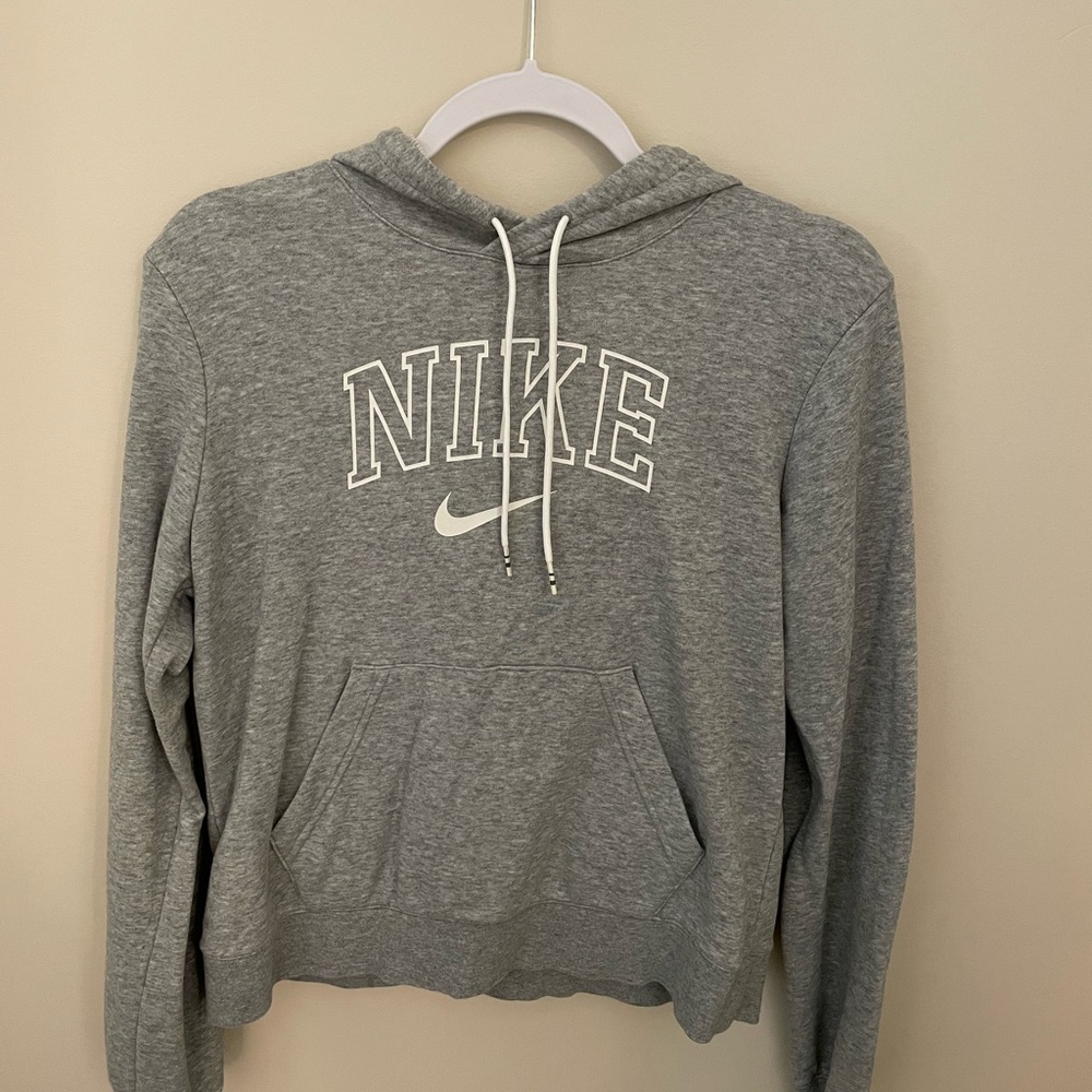 Grey Nike hoodie